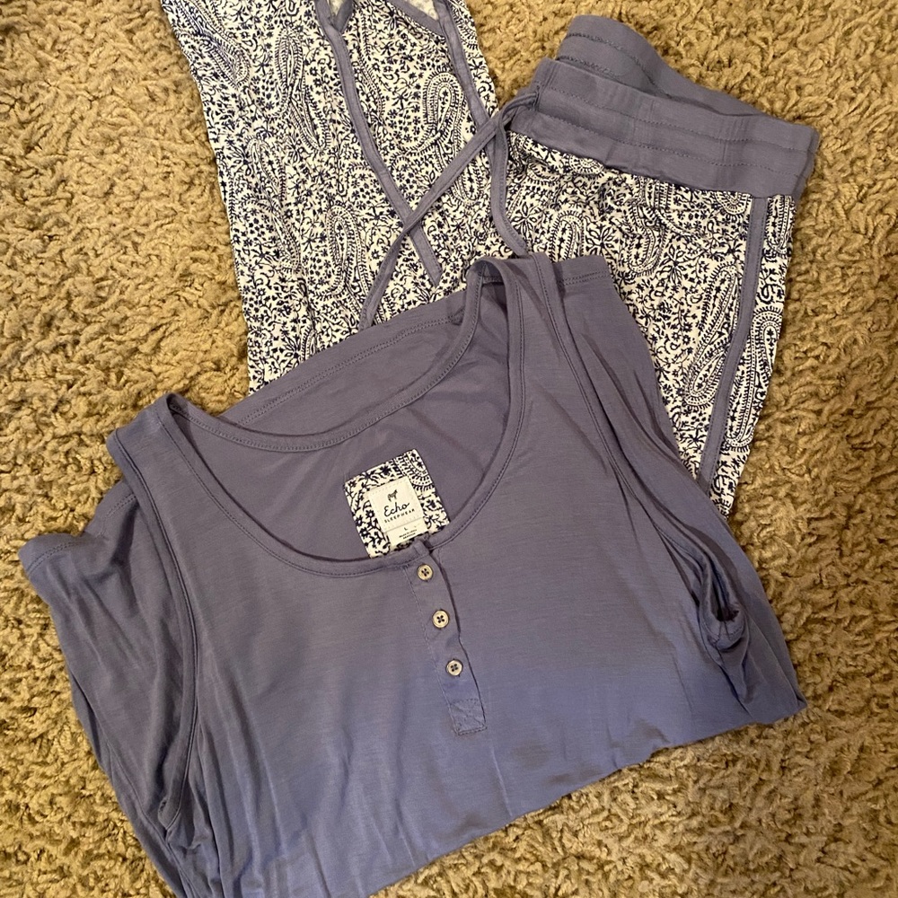 Echo Sleepwear two piece set